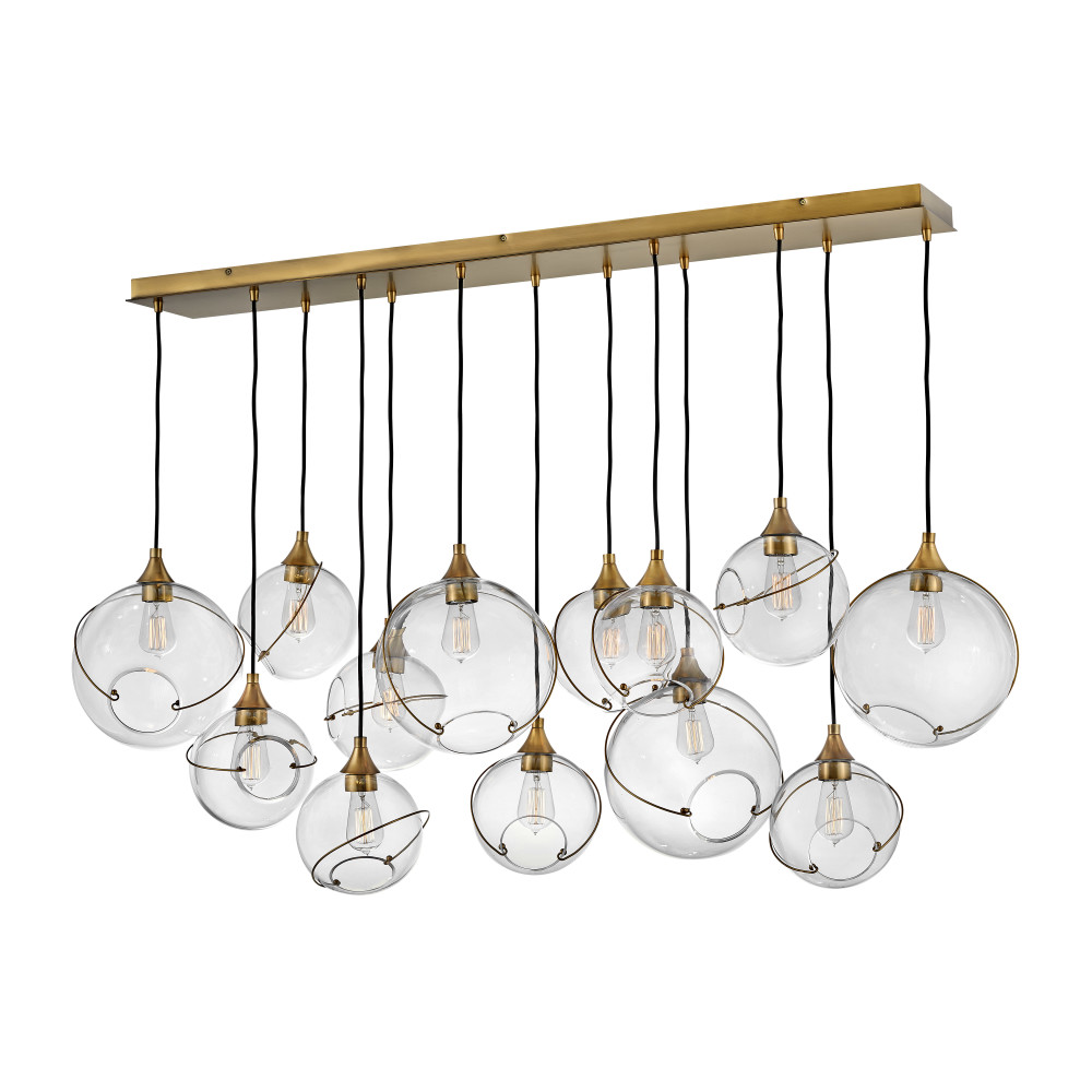 Large Thirteen Light Linear