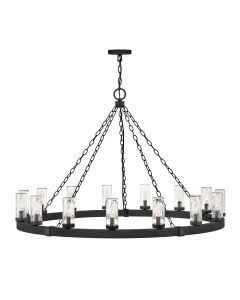Large Single Tier Chandelier