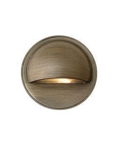 12V Round Eyebrow Deck Sconce