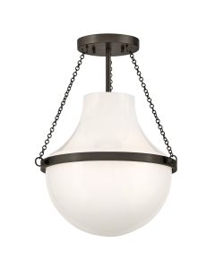Medium Semi-Flush Mount