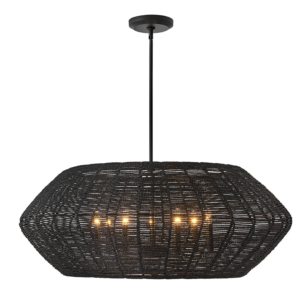Large Convertible Drum Chandelier